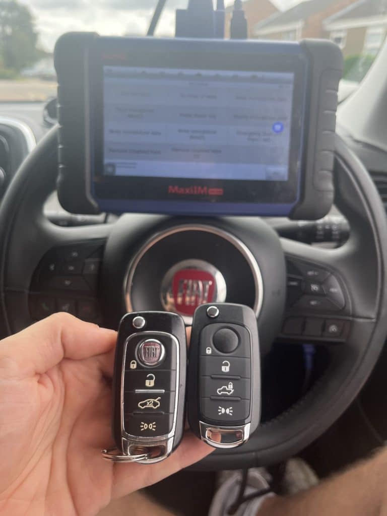 Fiat replacement key service Fiat 500x