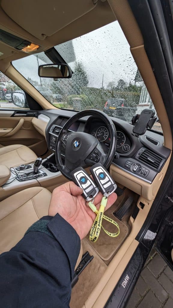 BMW replacement key
